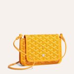 Goyard Plumet Pocket Wallet Yellow